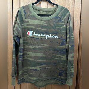 Champion Camo Raglan Sweater